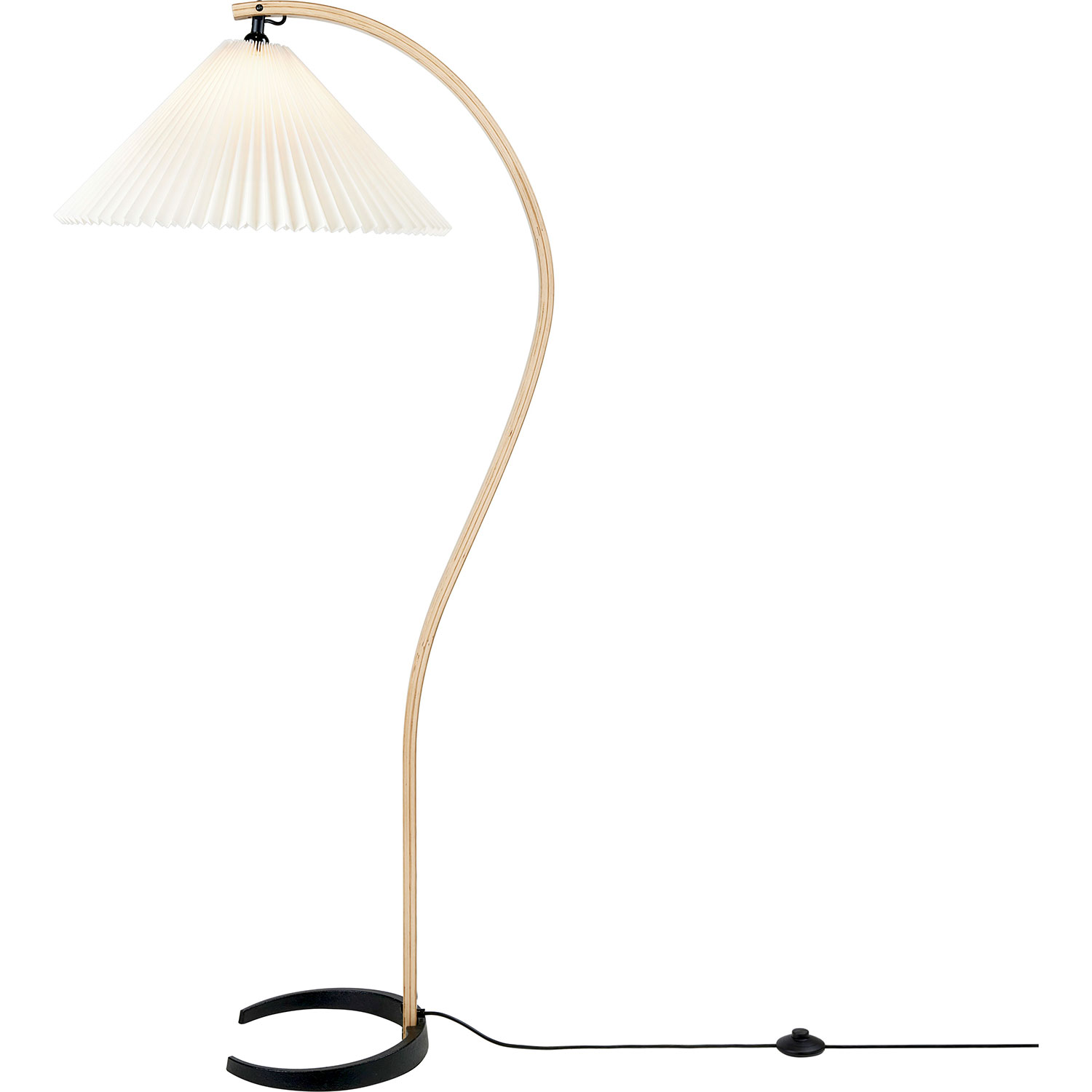 Timberline Floor Lamp, White GUBI RoyalDesign