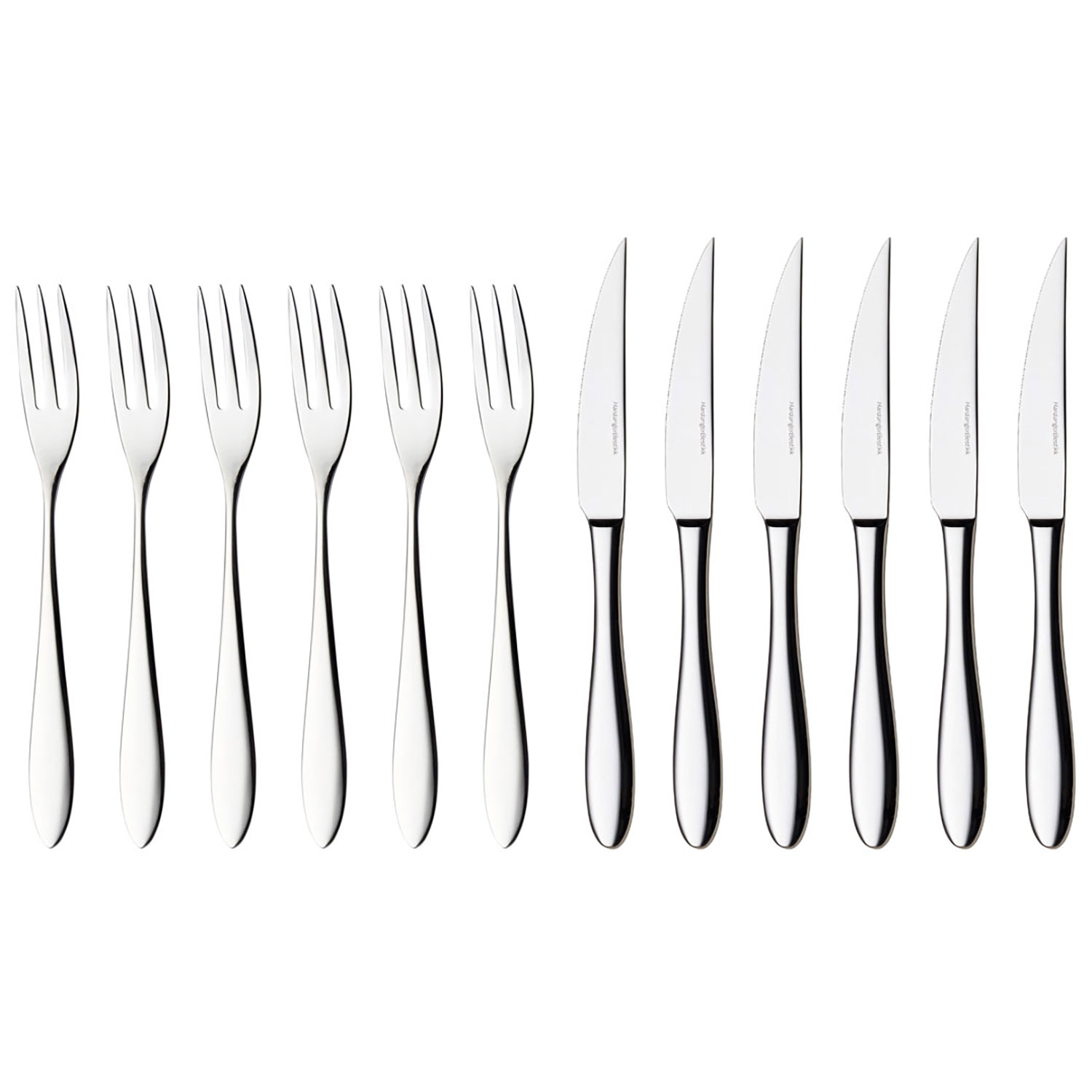 Classic Steak Knives, 6-pack - Dorre @ RoyalDesign