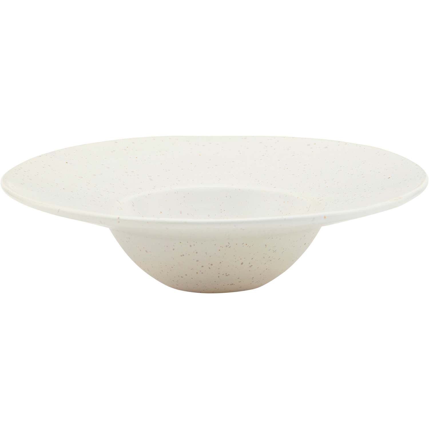 Pion Pasta Plate 25 cm, White / Grey - House Doctor @ RoyalDesign