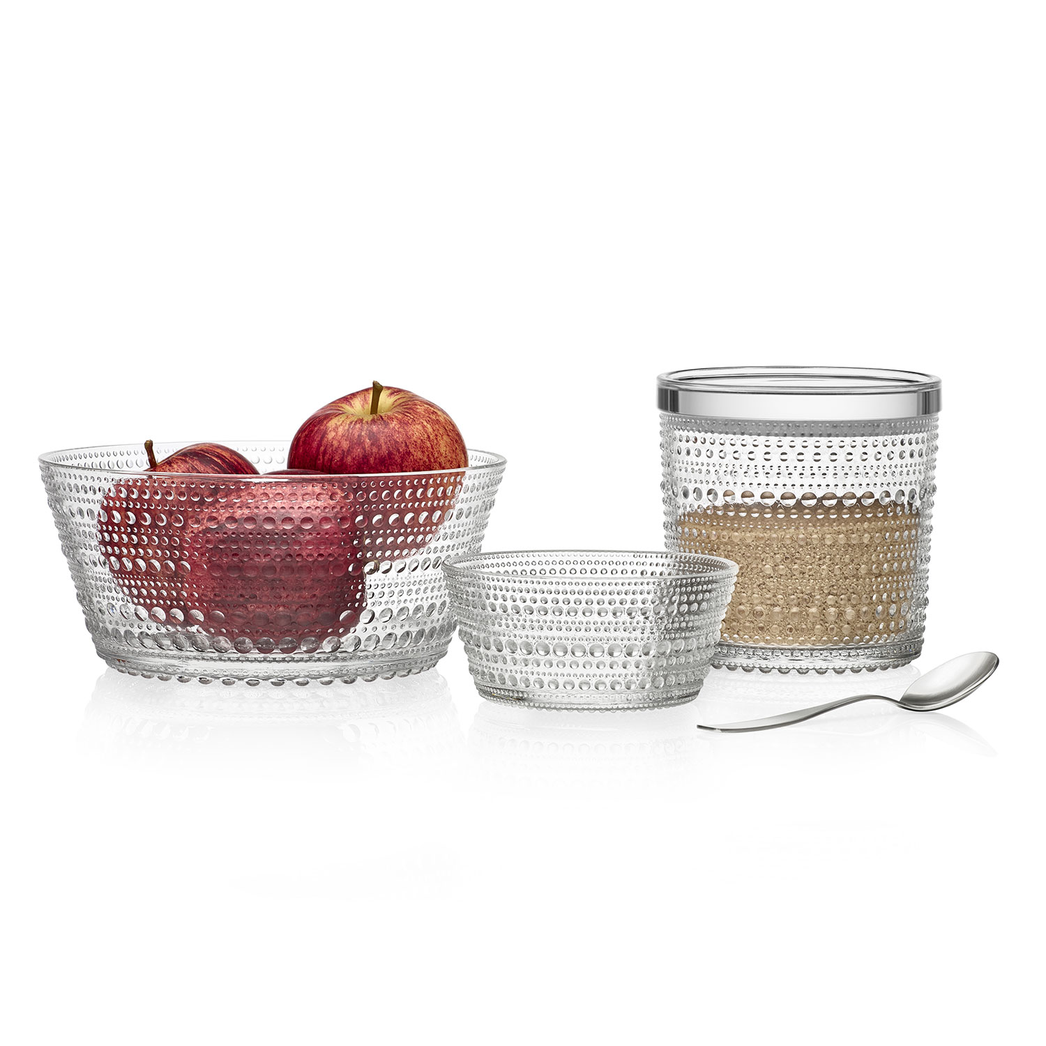 Kastehelmi Bowl 1,4 L, Clear - Iittala @ RoyalDesign