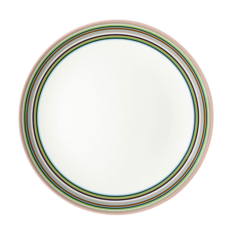 beeld pijp combinatie Origo Plate 26 cm, Beige - Iittala @ RoyalDesign