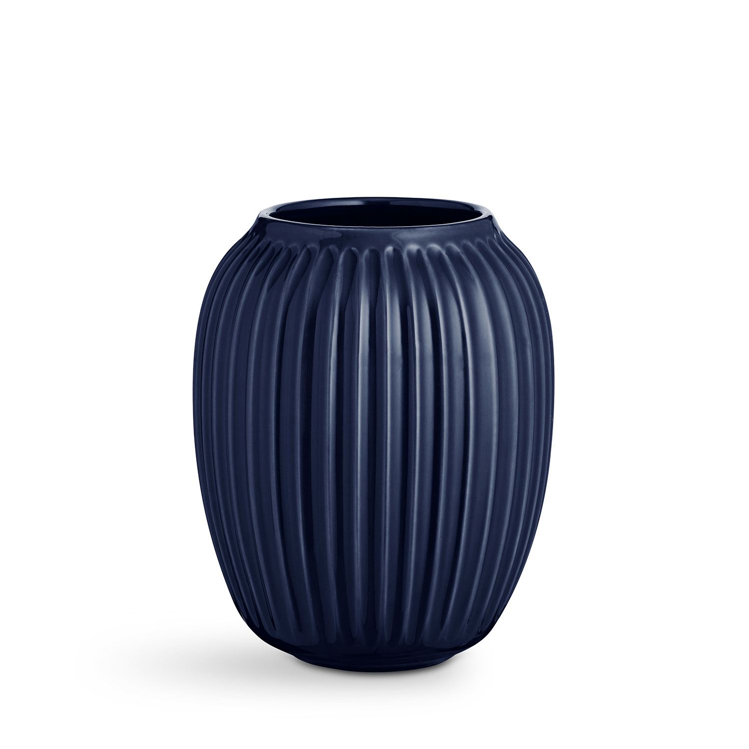 Hammershøi Vase Medium, Indigo - Kähler @