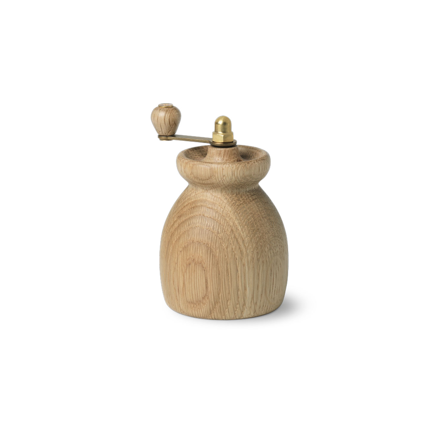 Raw Teak Salt And Pepper Mill Set - Aida @ RoyalDesign