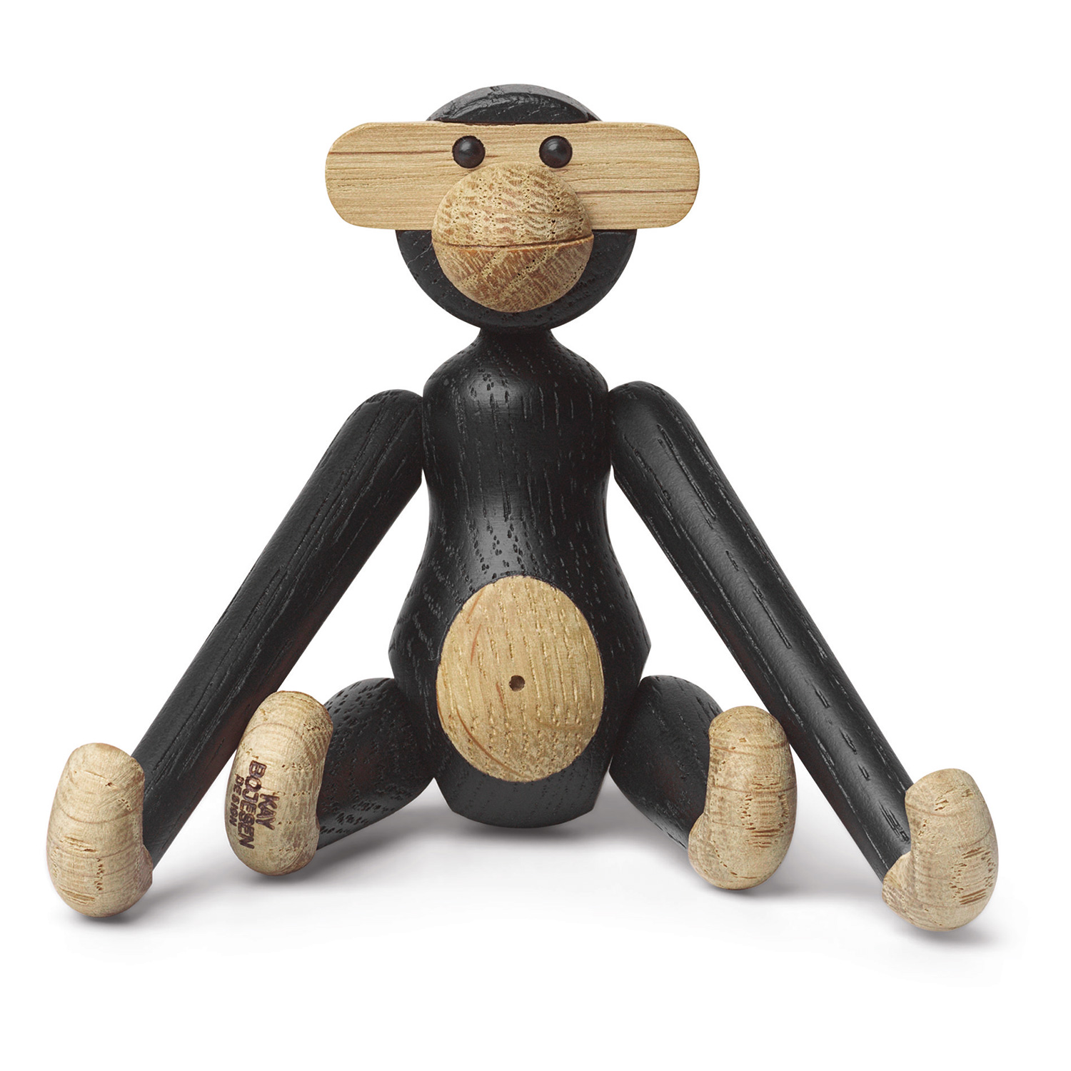 【KAY BOJESEN】Monkey Small スモークドオーク 正規品 Monkey Mini, Dark Stained Oak from Kay Bojesen | RoyalDesign