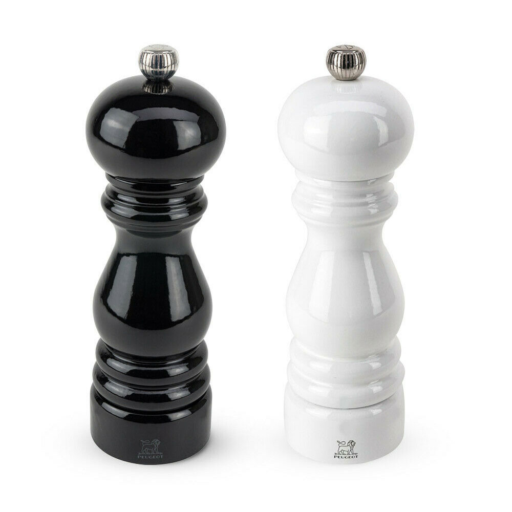 Grind Black Salt-Pepper Grinder Set of 2