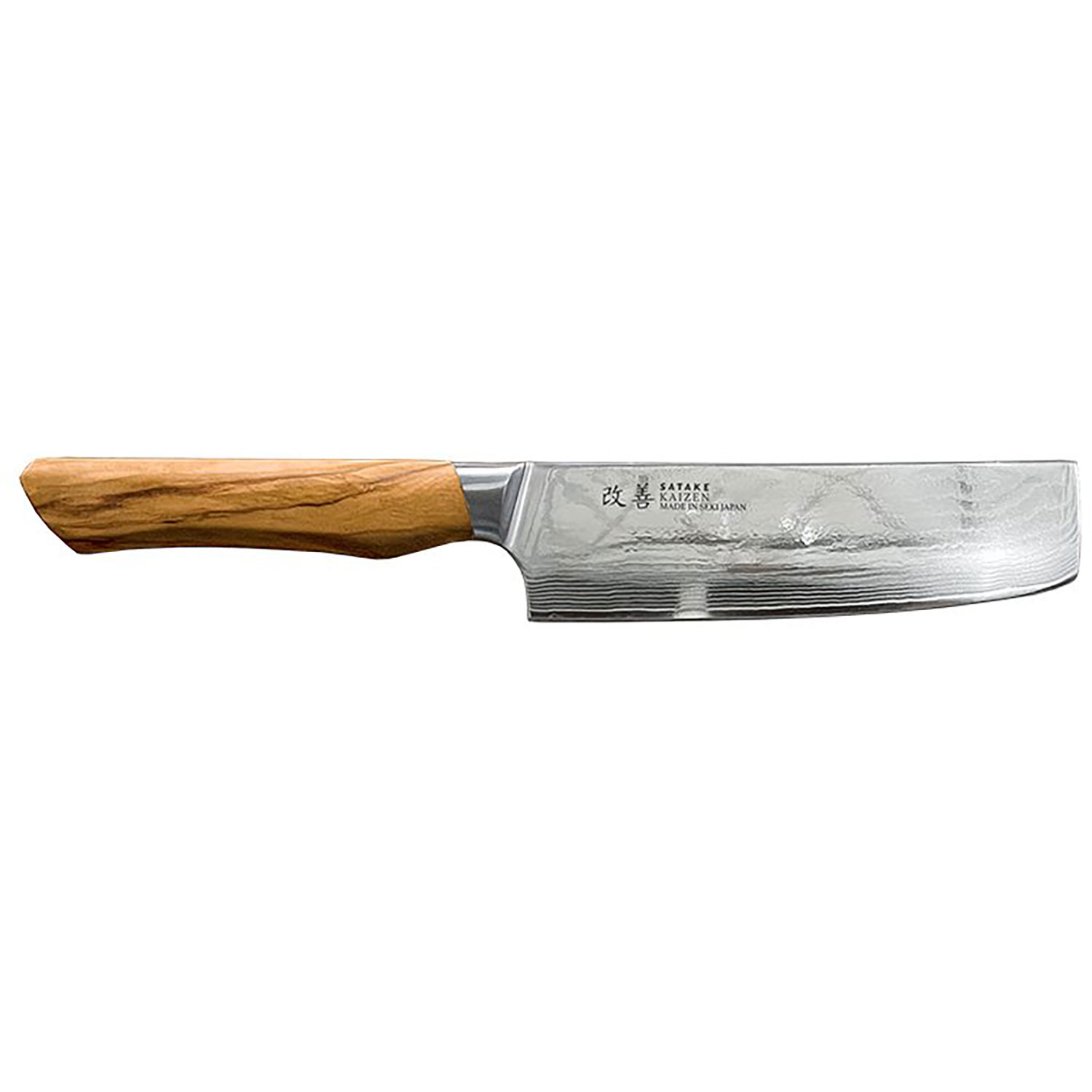 Satake Kaizen Nakiri Vegetable Knife 16 cm - Vegetable Knives Steel Wood - SDO-003