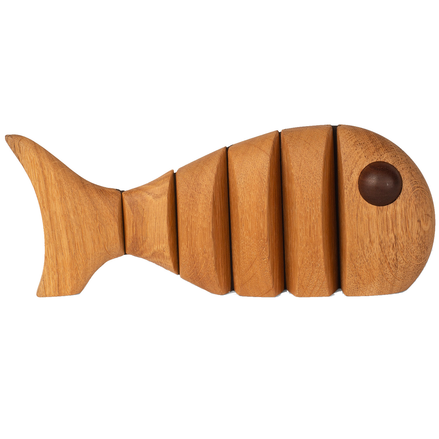 The Wood Fish Wooden Figurine 18 cm - Spring Copenhagen @ RoyalDesign