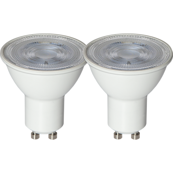 LED Light Source GU10 2W 144lm 3000K 2-pack, Clear - Star Trading @  RoyalDesign