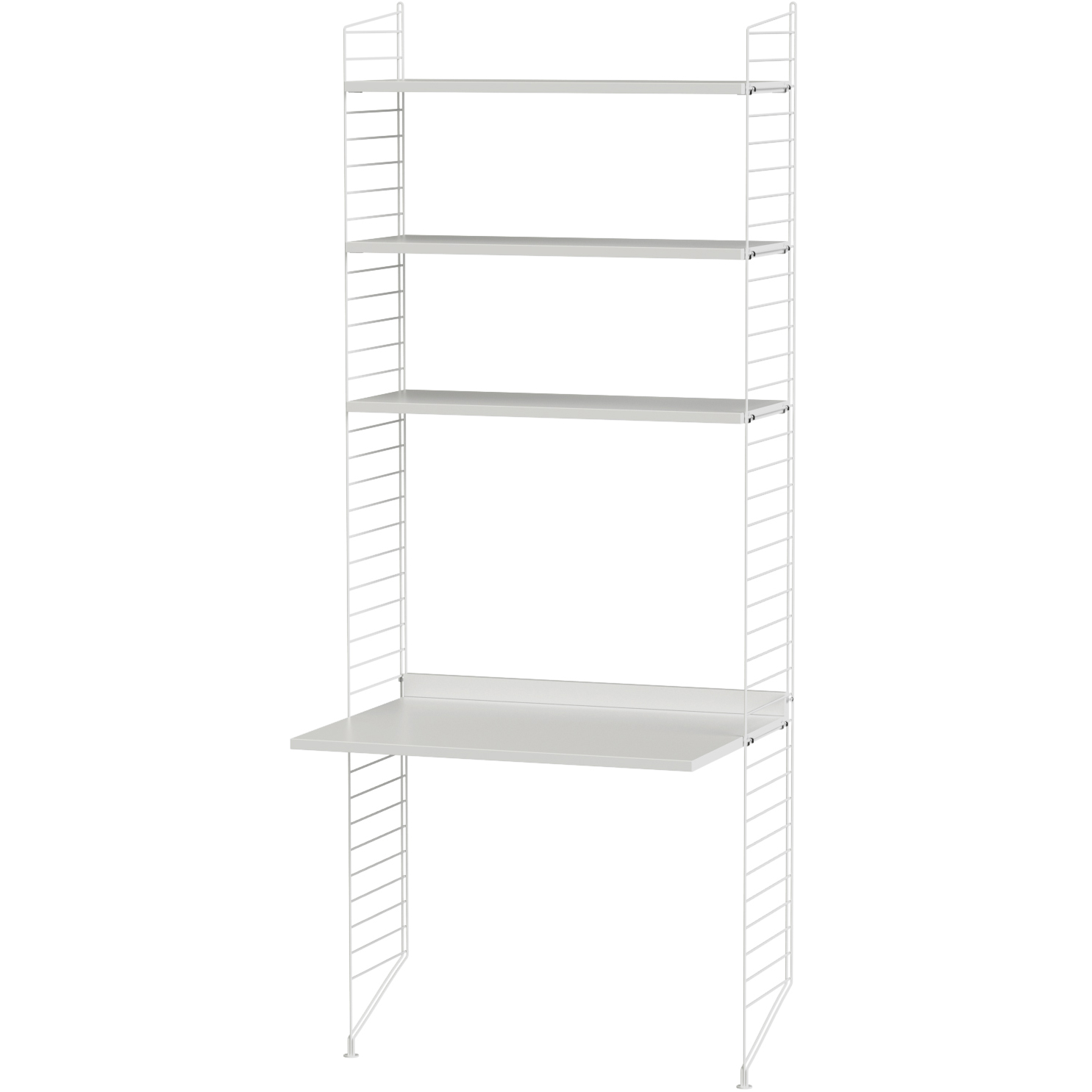 String Shelf Hall Complete, White - String @ RoyalDesign