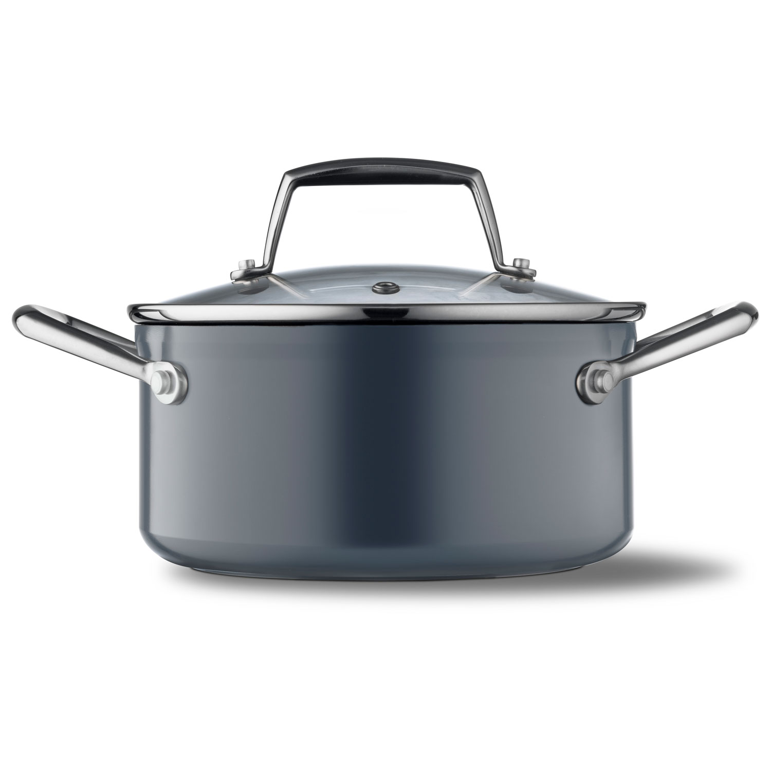 Norden Stew Pan Stainless Steel, 28 cm - Fiskars @ RoyalDesign