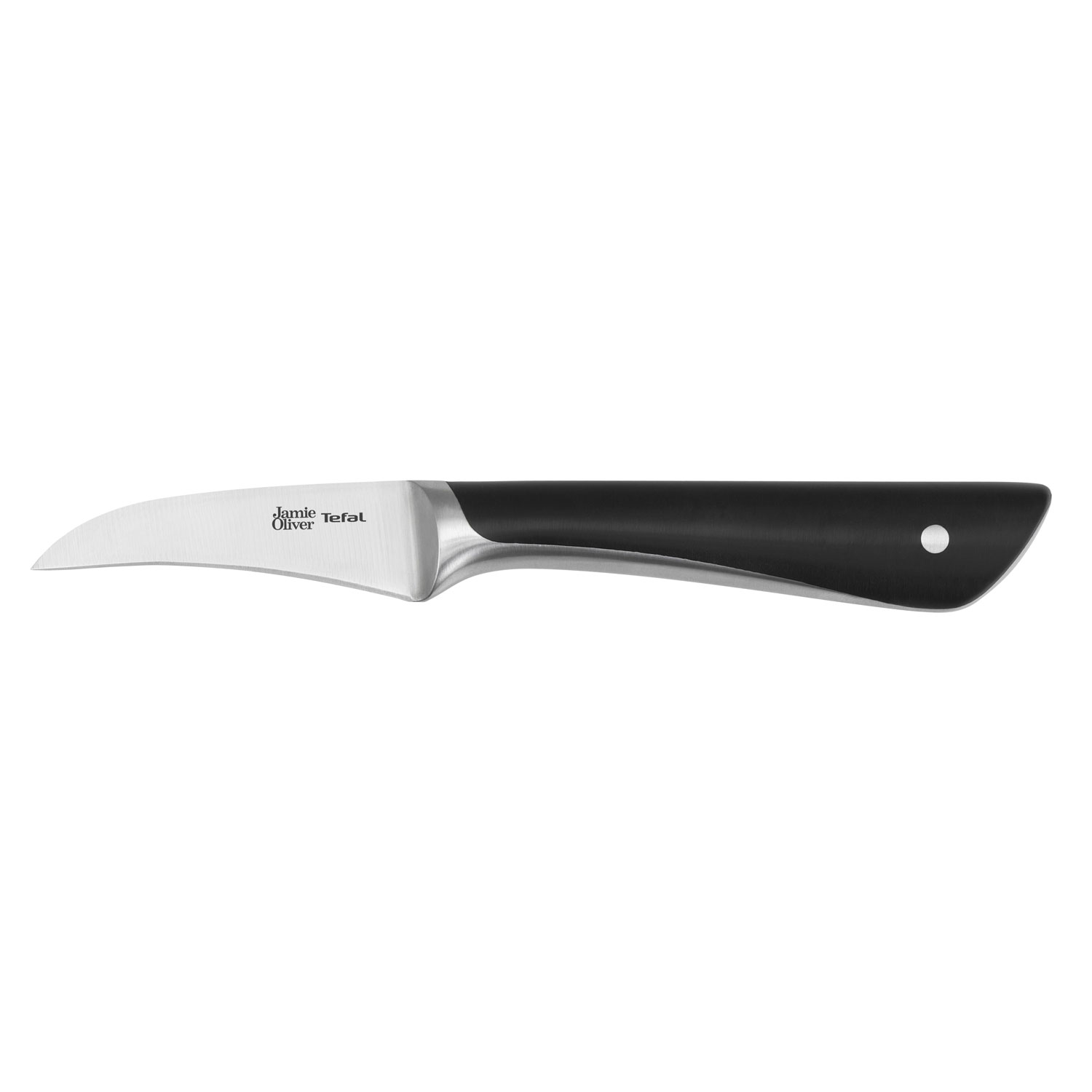 Tefal Jamie Oliver Knife 7 cm - Peeling Knives Stainless Steel Black - K2671655