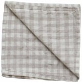 Kitchen Towel Striped 47x70 cm, Nature/White - ERNST @ RoyalDesign