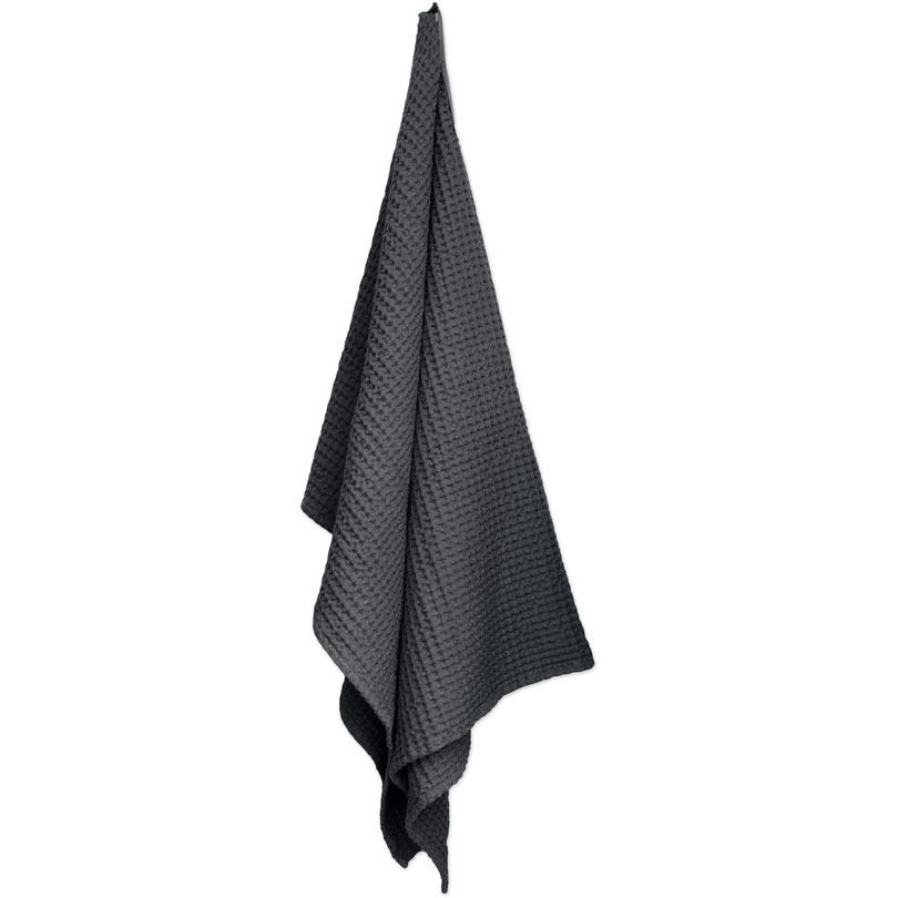 Big Waffle Washcloth, Dark Grey - The Organic Company @ RoyalDesign