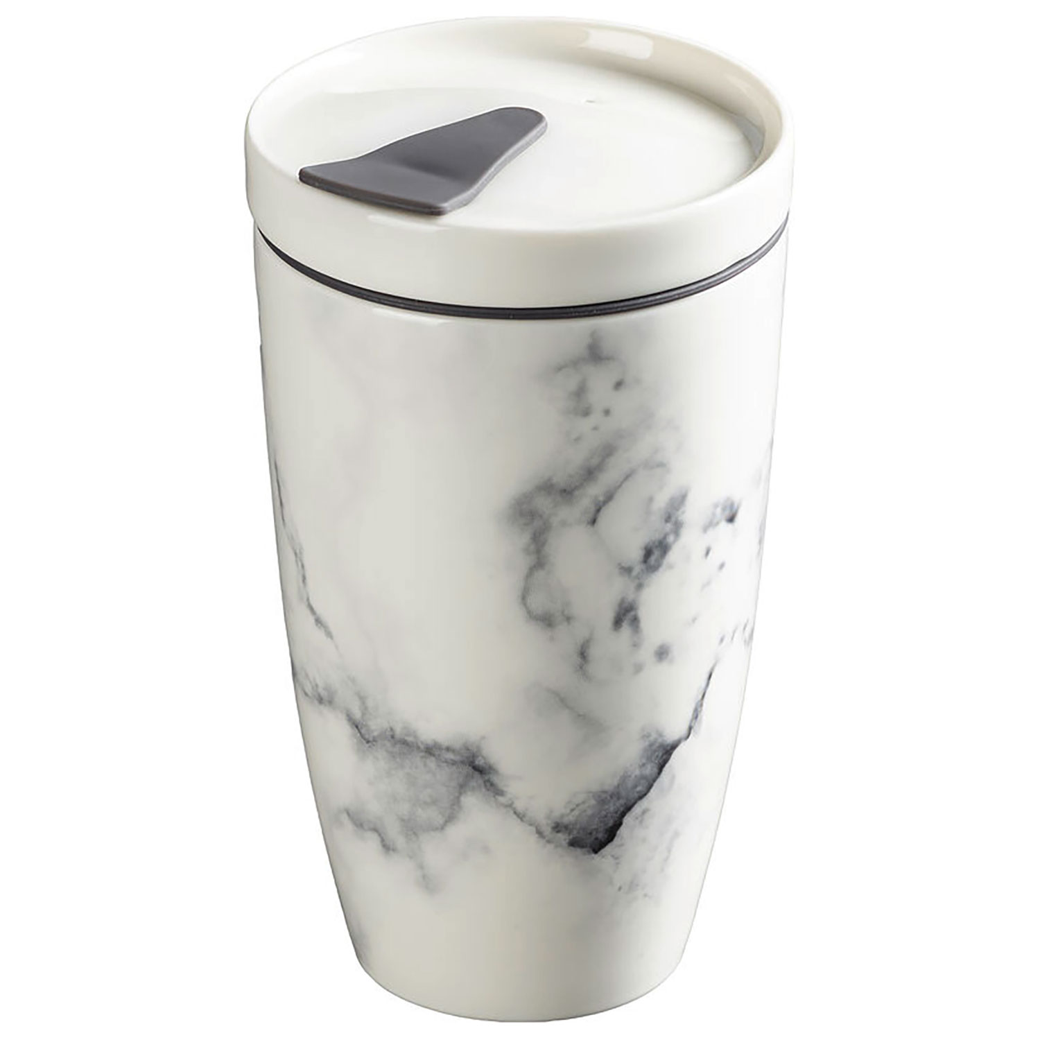 ToGo&ToStay mug, with lid, 300 ml, white - Villeroy & Boch