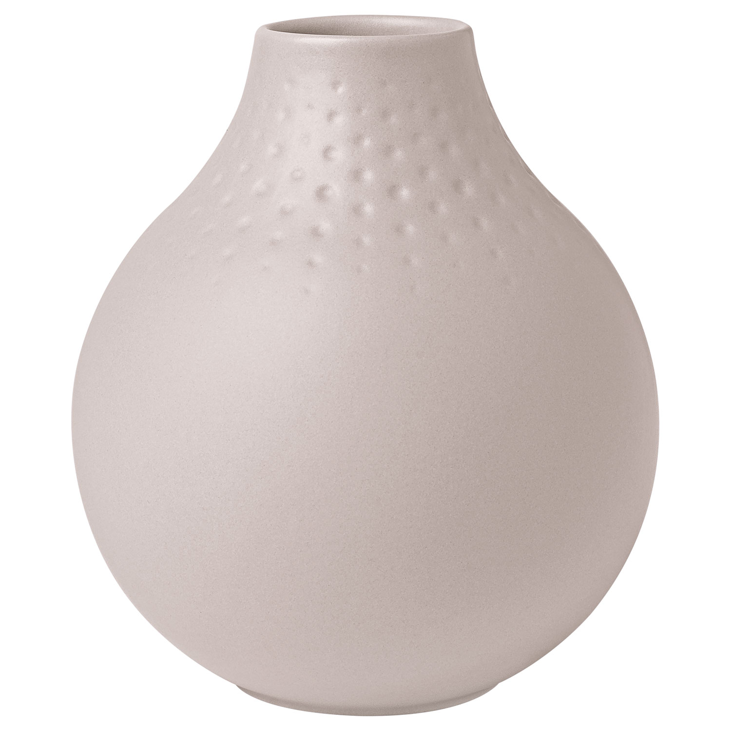 Plagen Ezel bus Manufacture Collier Vase Beige, 11x12 cm - Villeroy & Boch @ RoyalDesign