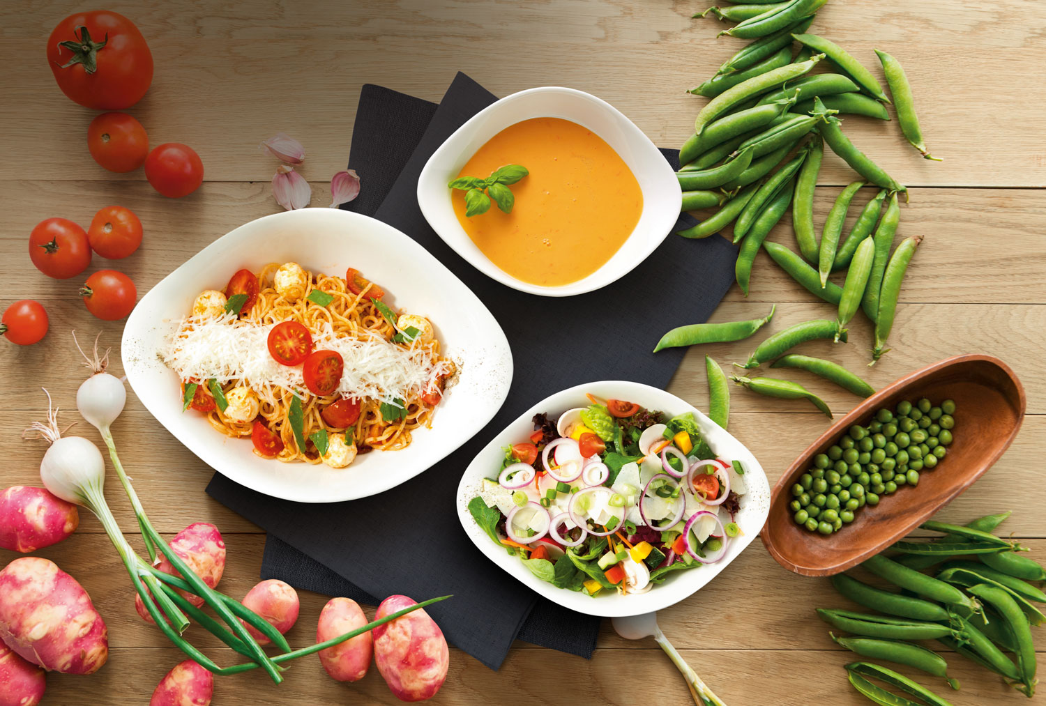 Vapiano Trio Bowls, 6 Pieces - Villeroy & Boch @ RoyalDesign