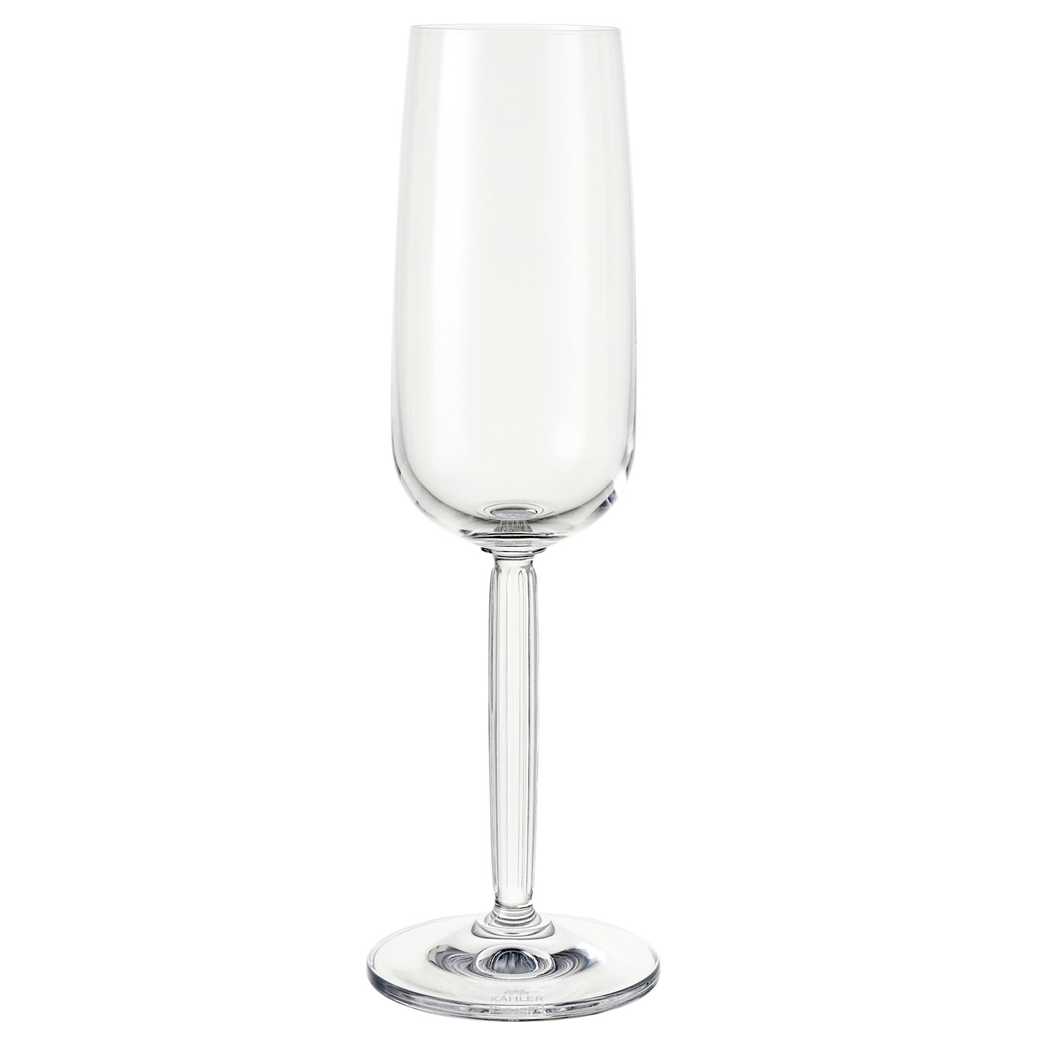 Hammershøi Champagneglas cl 2-pak, Grønt - Kähler @ RoyalDesign.dk