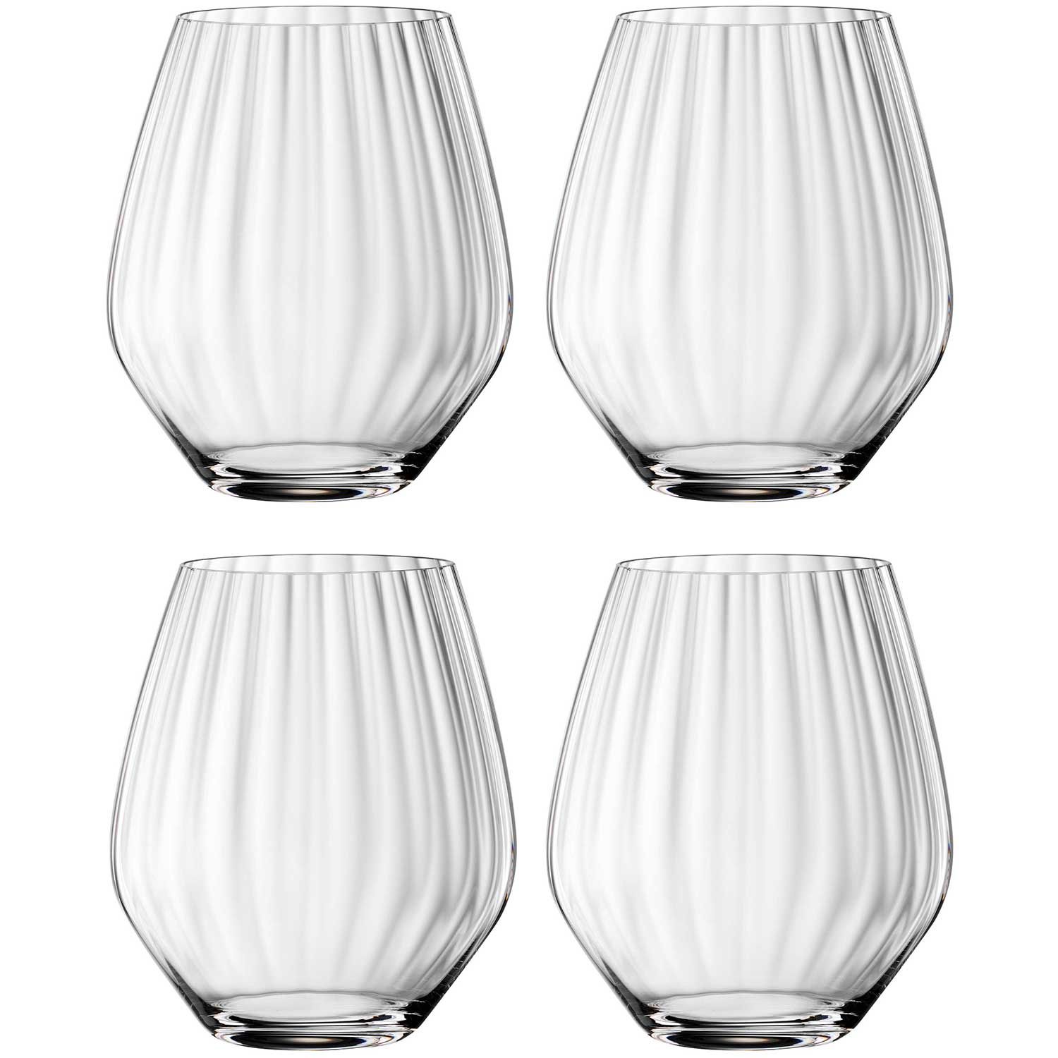 sponsor Lilla Recept Casual Gin & Tonic Glass 4 Pcs, 63 cl - Spiegelau @ RoyalDesign.dk