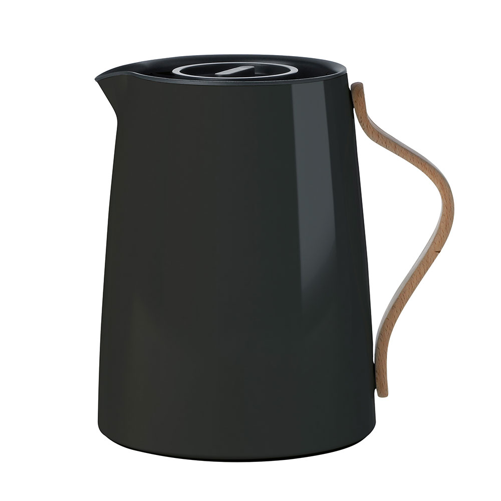 Emma Termokande Te 1 L, Sort - Stelton @ RoyalDesign.dk