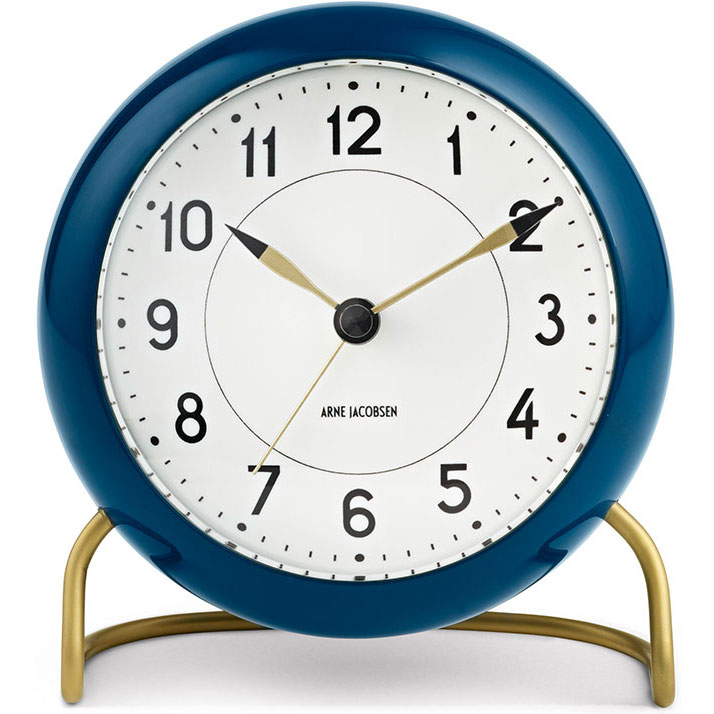 Station Alarm Clock Green Arne Jacobsen RoyalDesign