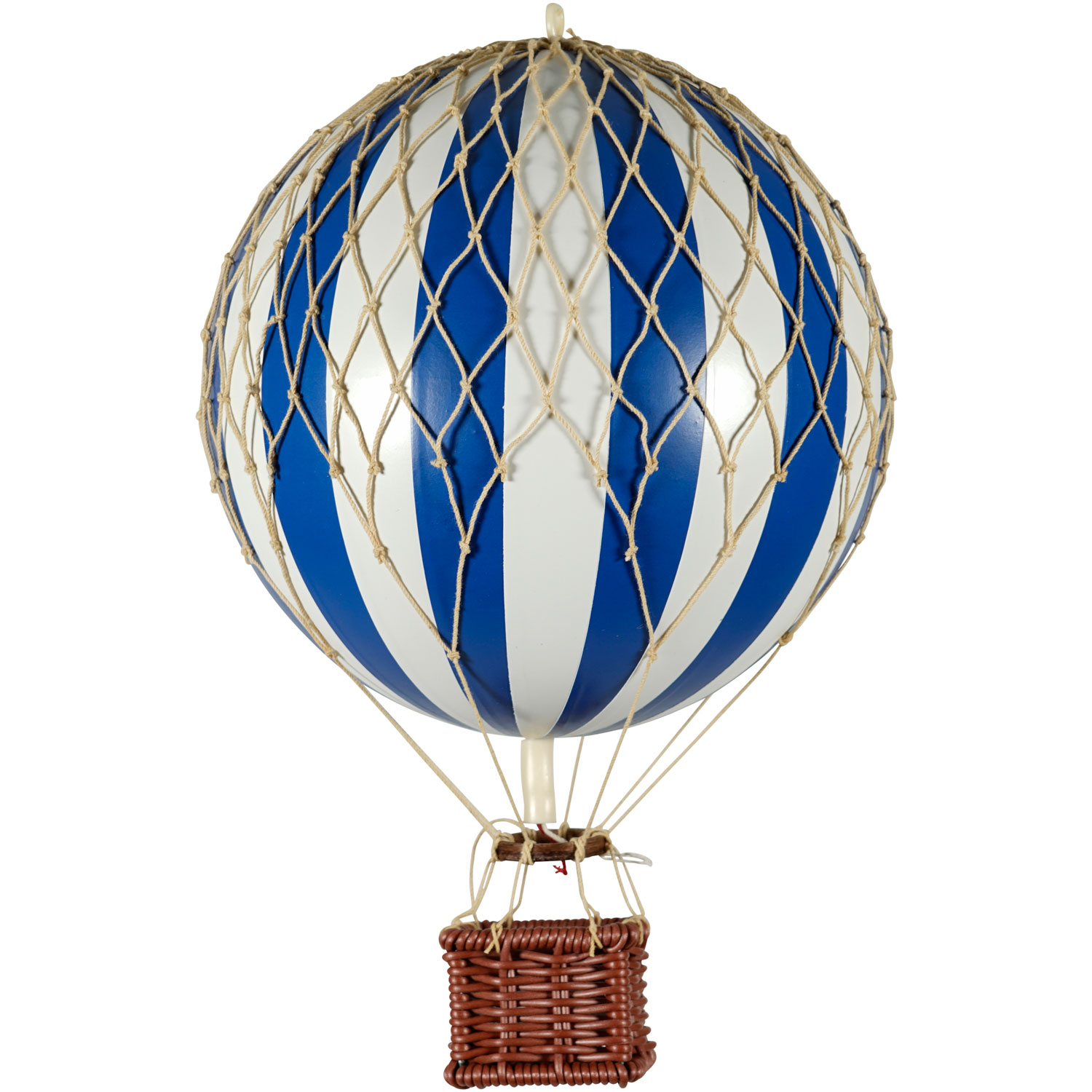 Travels Light Air Balloon 18x30 cm, Red / White - Authentic Models