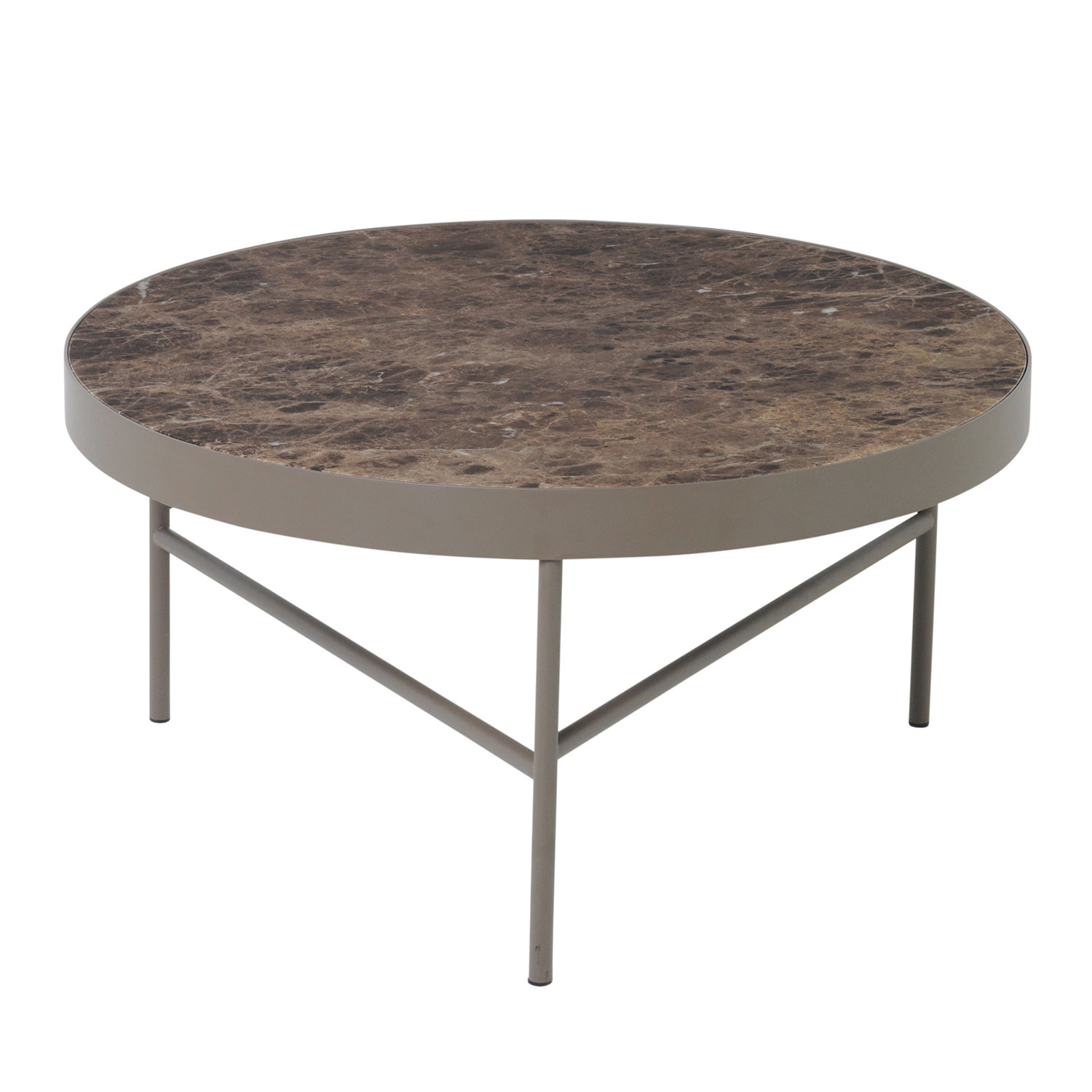 Marble Table Large, Brown Ferm Living RoyalDesign.co.uk