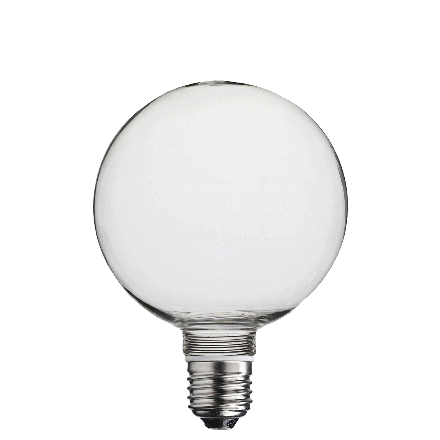 E27 clear store globe bulb