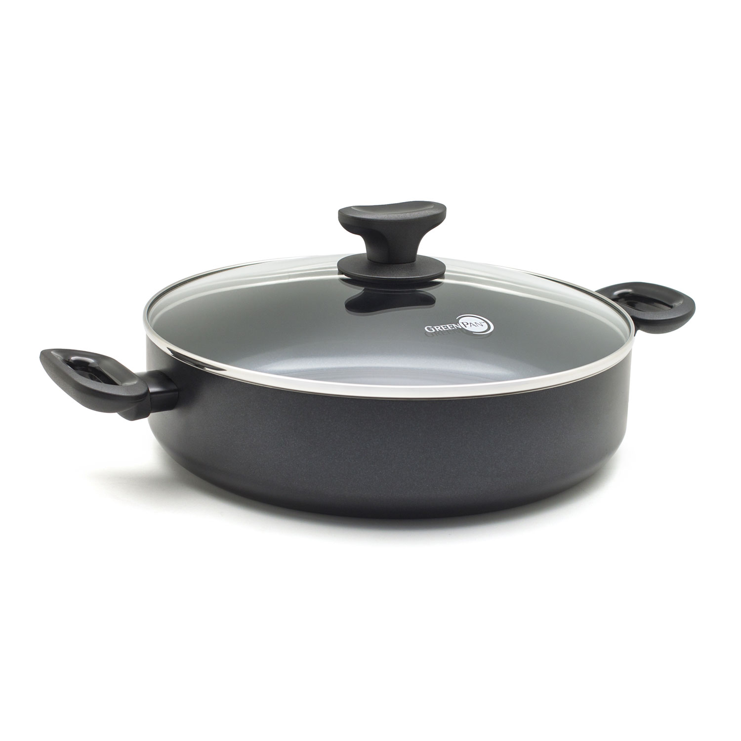 Pan with hot sale two handles