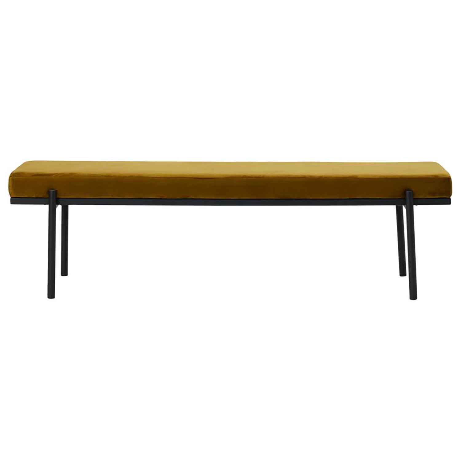 Juneau leather and on sale metal bench