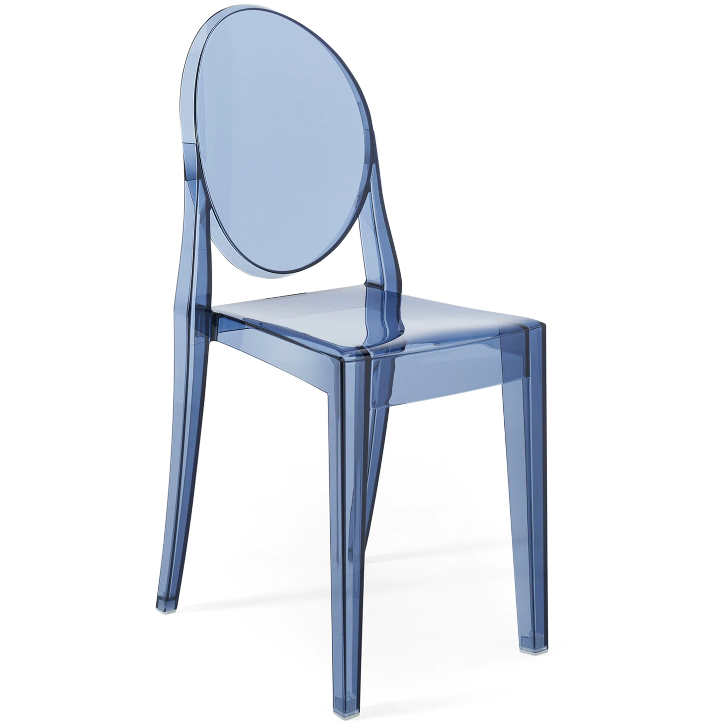 Victoria Ghost Chair, Powder blue Kartell RoyalDesign.co.uk