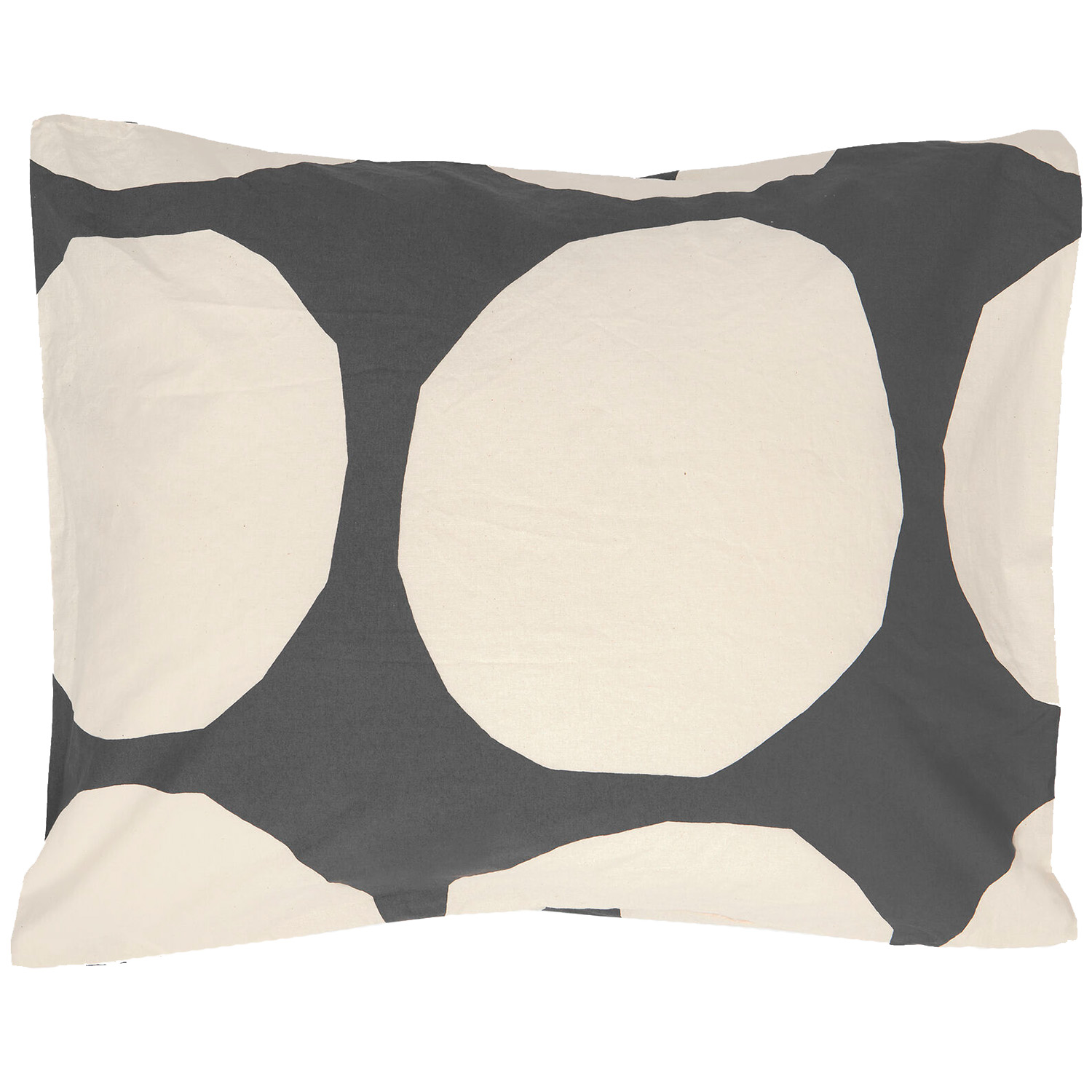 Kivet Pillowcase 50x60 cm, Off-white/Charcoal - Marimekko @  