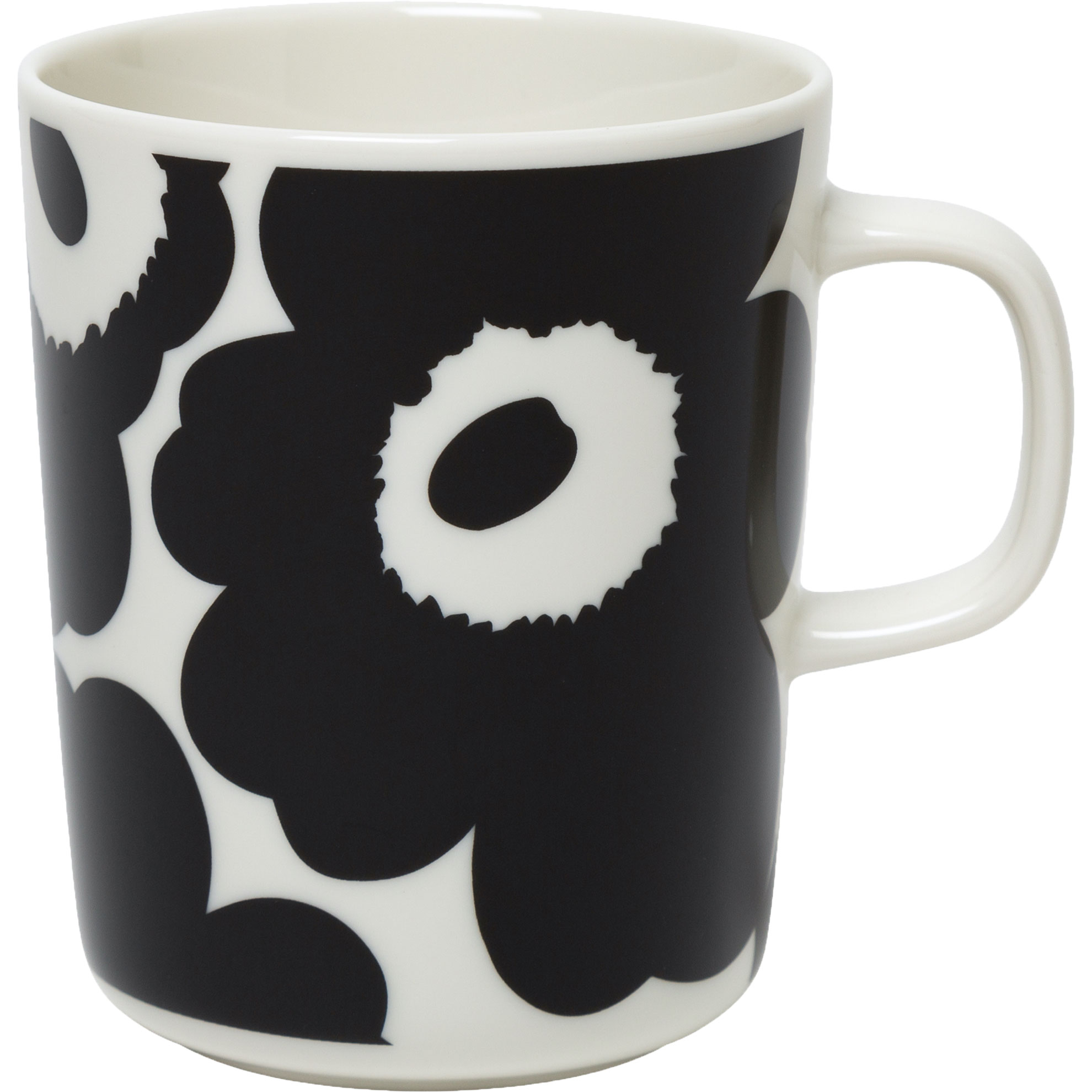 Oiva/Unikko Mug 25 cl, Terra/White - Marimekko @ 