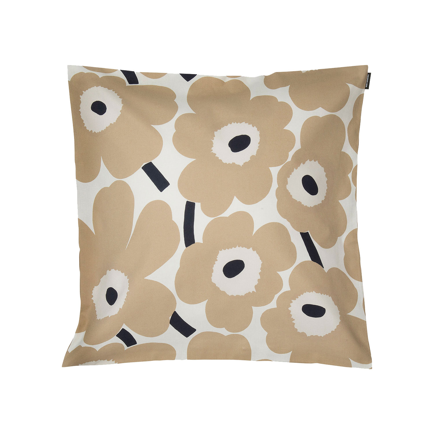 Pieni Unikko Cushion Cover 50x50 cm, White / Red - Marimekko @  