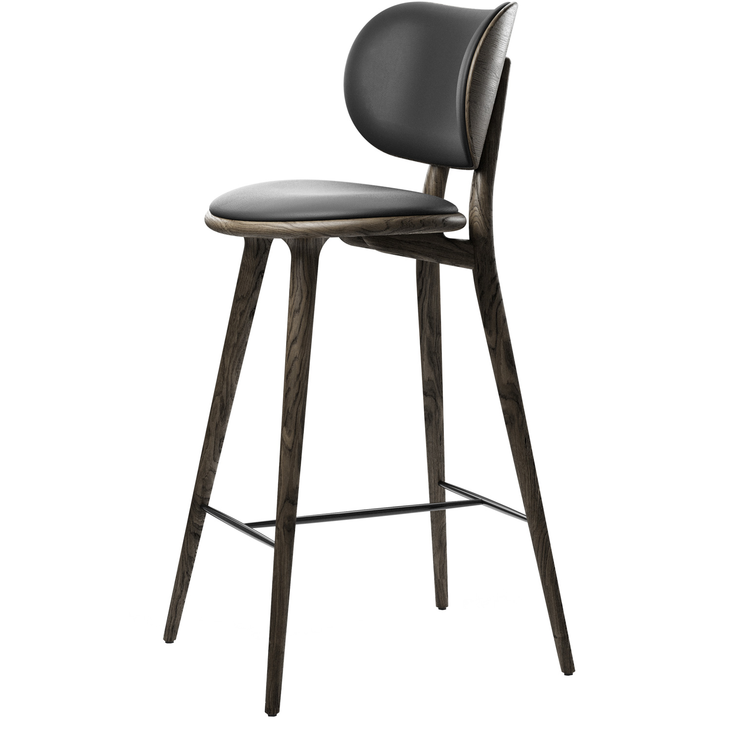 Tall stool chair store with back