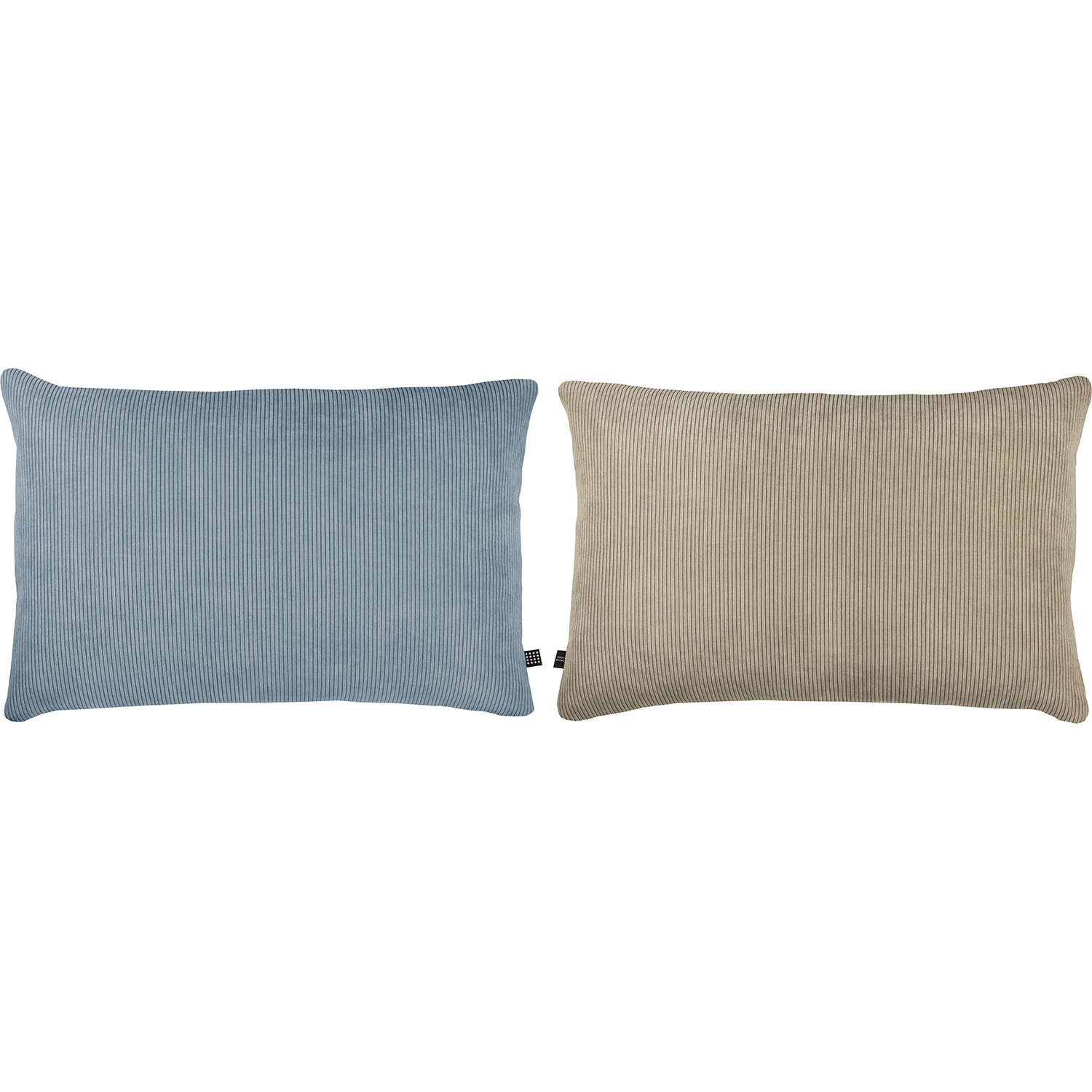 Pastel shop blue cushions