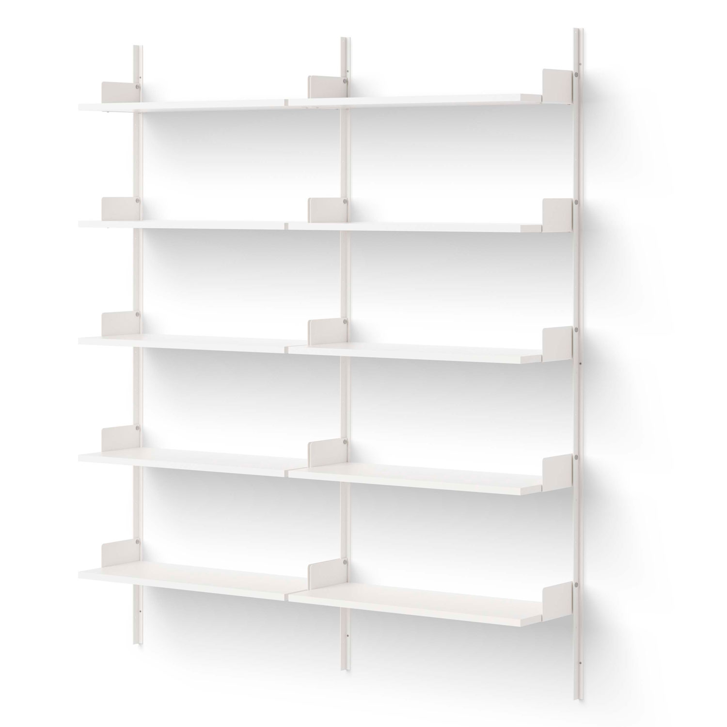 String Pocket Shelf Metal, White