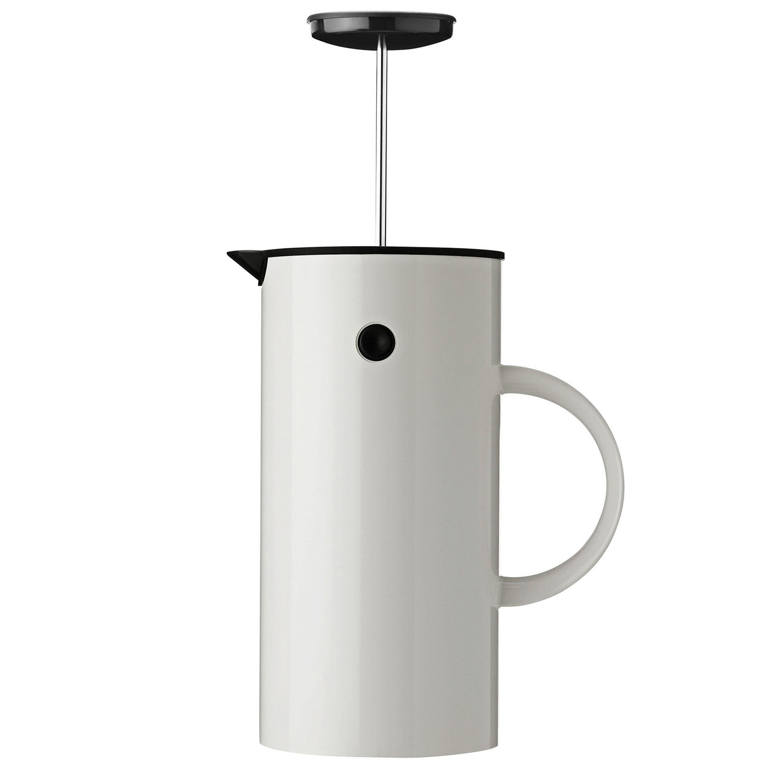 EM Classic Press Coffee Maker 1 L White Stelton RoyalDesign