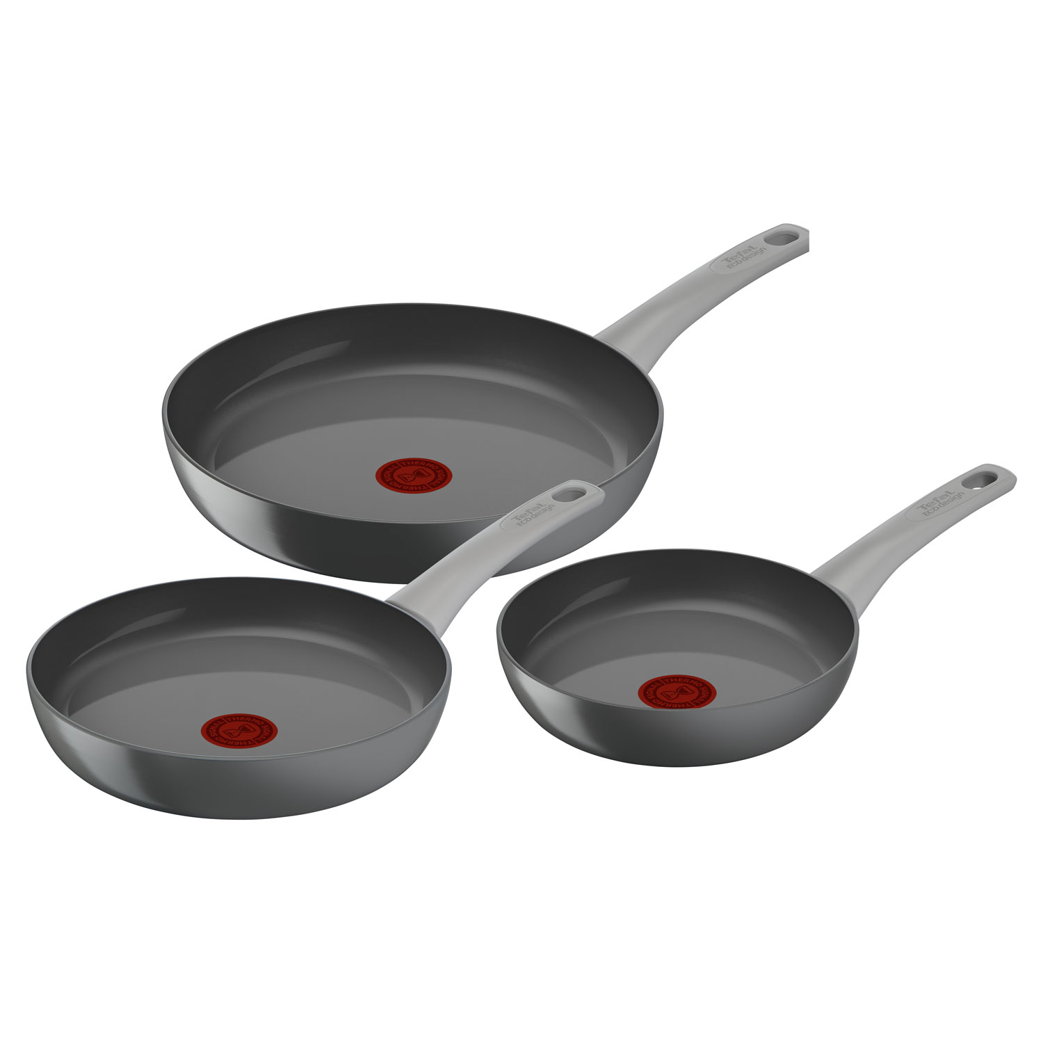 Tefal Renew+ Aluminium Ceramic Non-Stick Saute Pan, 24cm