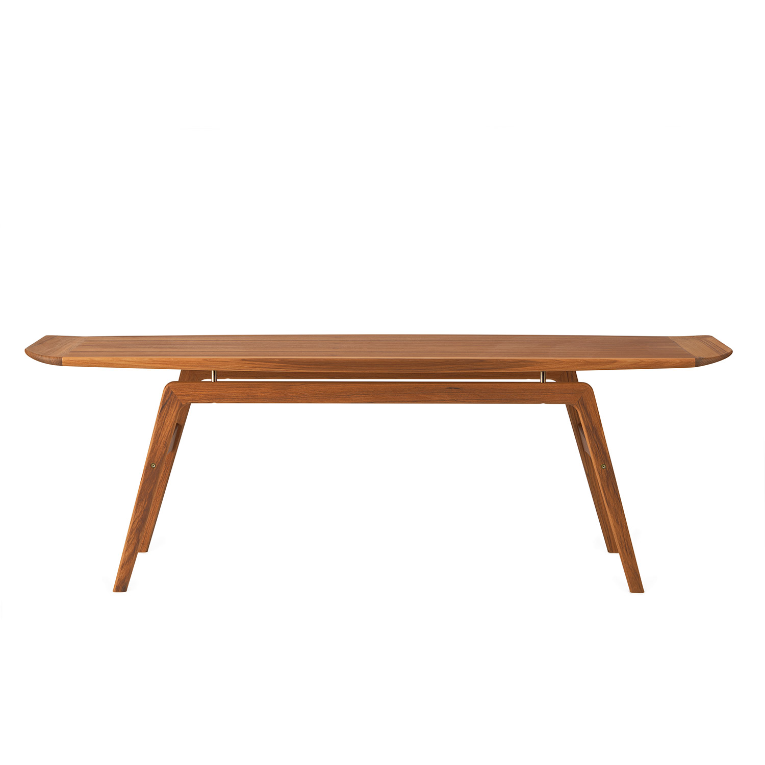 Mid century modern surfboard coffee deals table