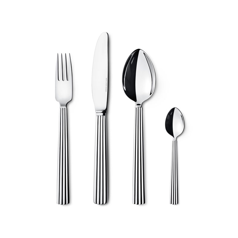 Bernadotte カトラリー4本セット - Georg Jensen @ RoyalDesign.jp