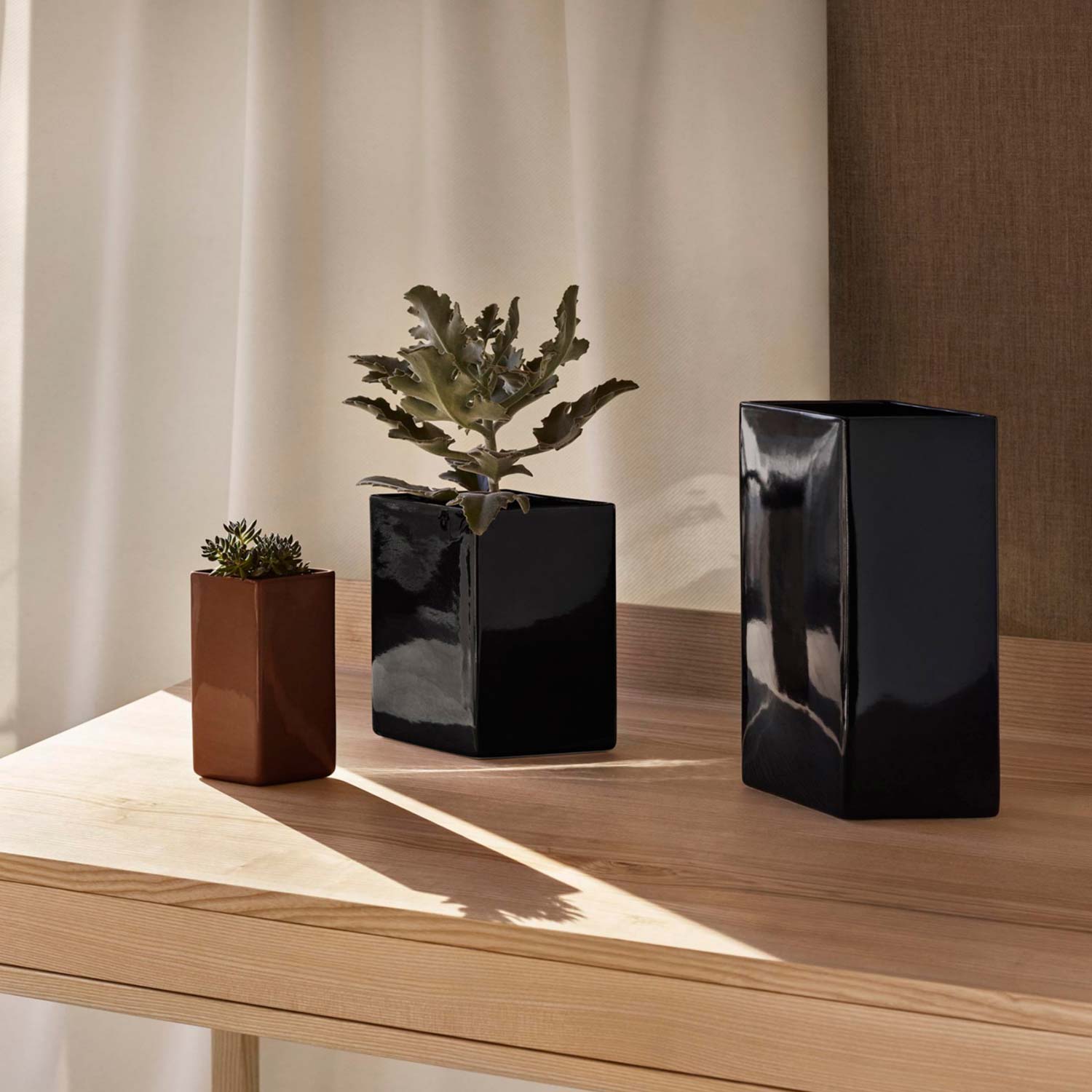 イッタラ Ruutu vase リネン