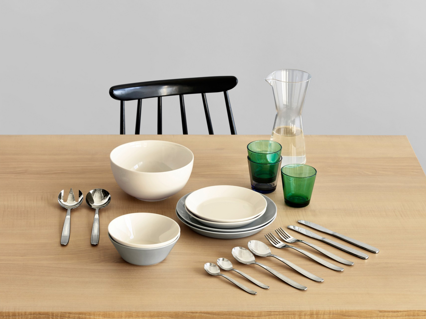 Scandia/スカンディア サラダサーバー2本セット - Iittala