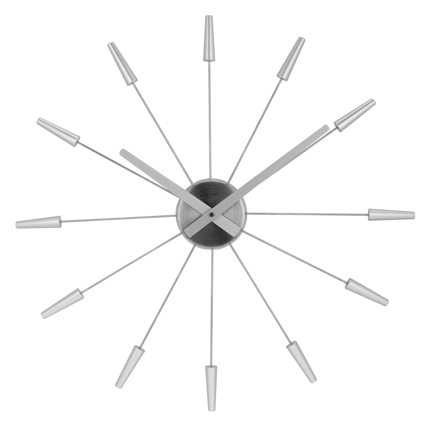 Plug Inn ウォールクロック ゴールド - NeXtime @ RoyalDesign.jp