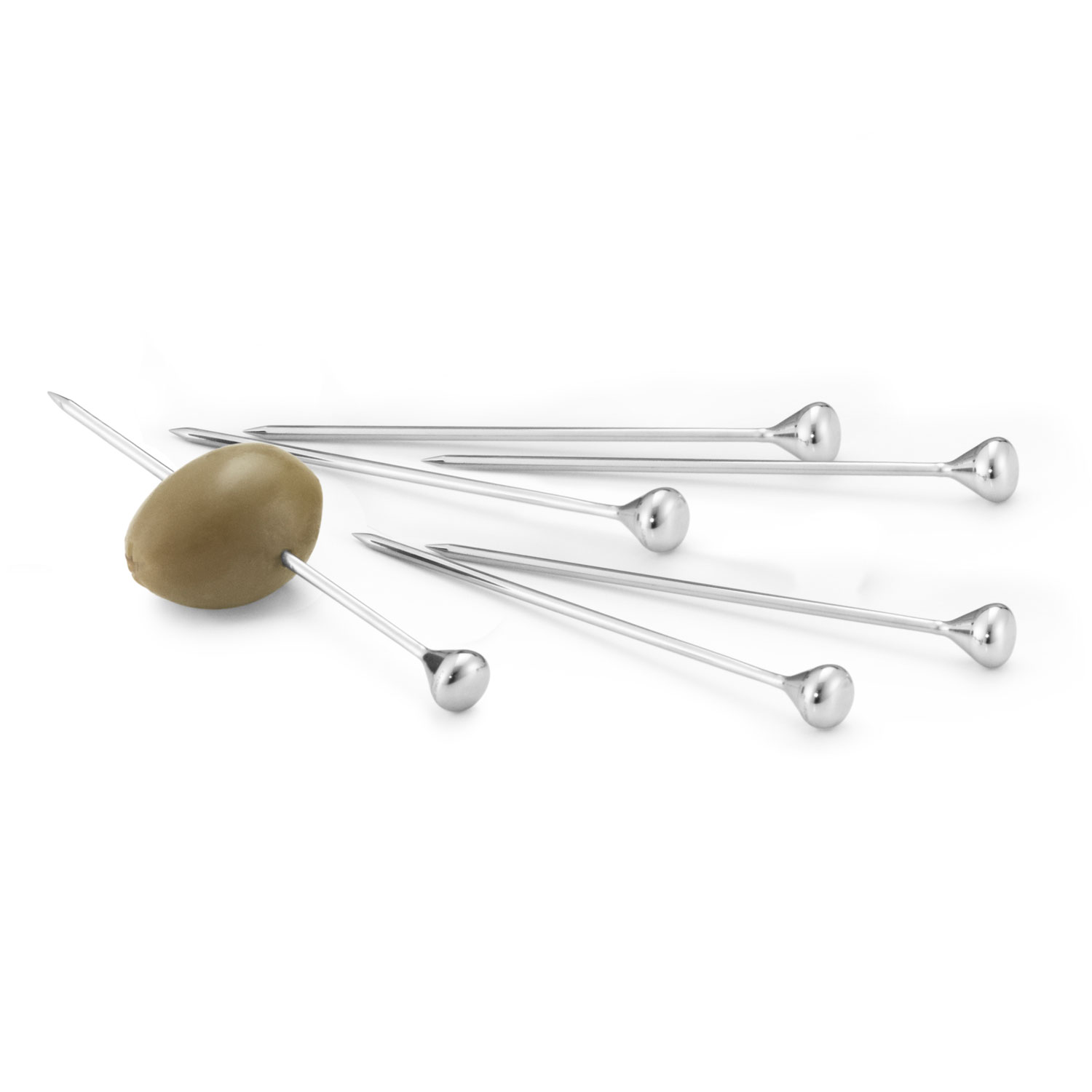 Sky Food/Cocktail Sticks, Stainless steel Jensen RoyalDesign